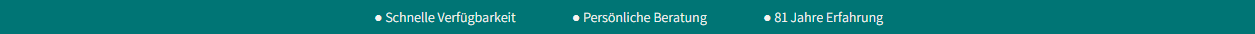 Screenshot Vorteils-Leiste kurz